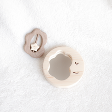 画像をギャラリービューアに読み込む, はじめてミラーラトル 3か月からの木のおもちゃ |  IKONIH