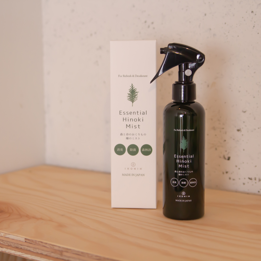 エッセンシャルひのきミスト | IKONIH｜父の日ギフト 森の香りで